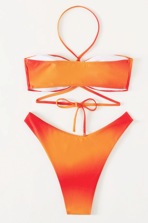 Бански RONELVA, Цвят: оранжев, IVET.BG - Твоят онлайн бутик.