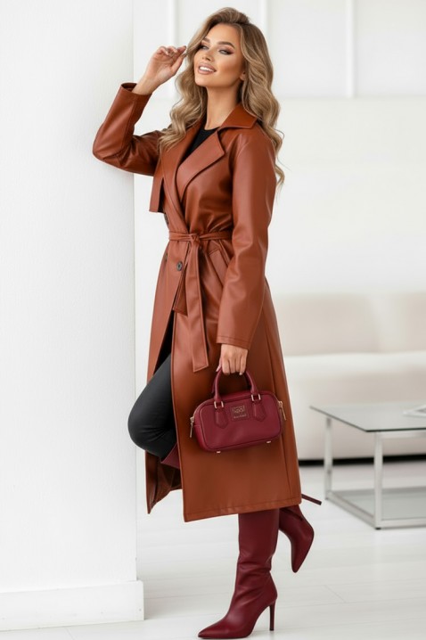 Тренчкот DRENDILZA - Палта | Ivet.BG Тренчкот DRENDILZA, Цвят: светлокафяв, IVET.BG - Твоят онлайн бутик.