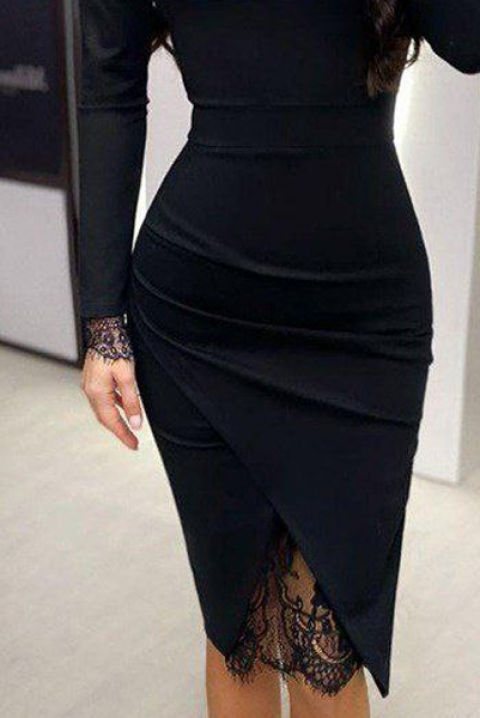 Рокля DJIMERA - Миди рокли | Ivet.BG Рокля DJIMERA, Цвят: черен, IVET.BG - Твоят онлайн бутик.