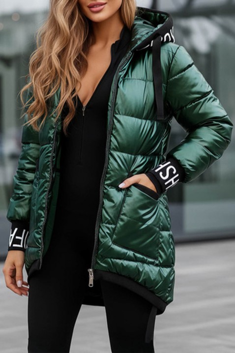 Яке ZIMRANZA - Якета | Ivet.BG Яке ZIMRANZA, Цвят: зелен, IVET.BG - Твоят онлайн бутик.