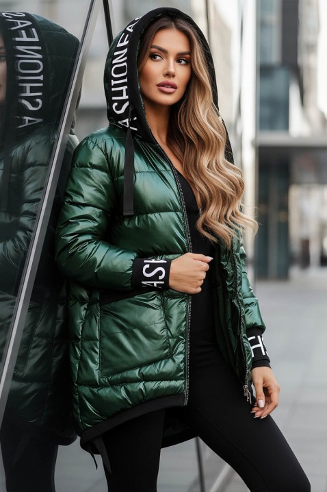 Яке ZIMRANZA - Якета | Ivet.BG Яке ZIMRANZA, Цвят: зелен, IVET.BG - Твоят онлайн бутик.