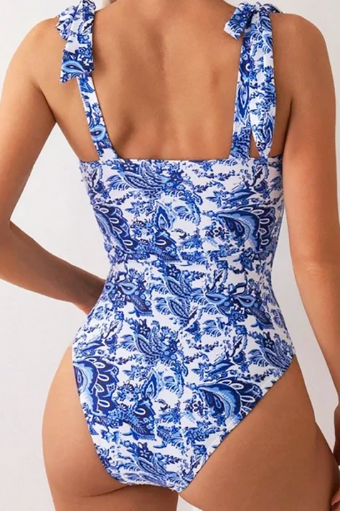 Цял бански VIRESOLA, Цвят: бял със син, IVET.BG - Твоят онлайн бутик.