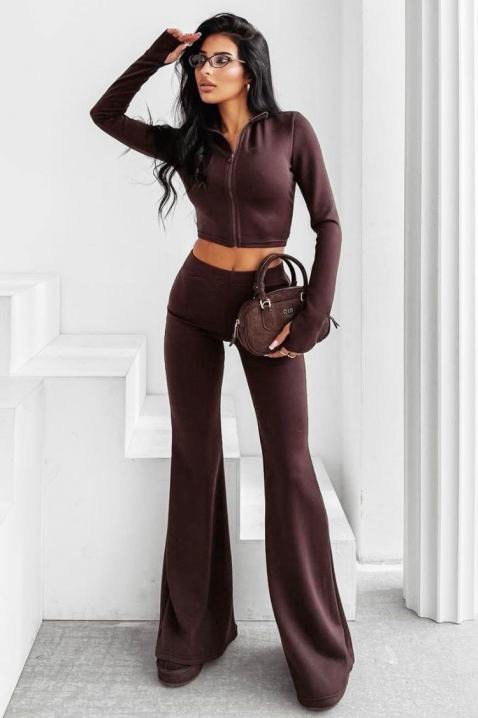 Комплект VTALZINA BROWN - Ежедневни комплекти | Ivet.BG Комплект VTALZINA BROWN, Цвят: кафяв, IVET.BG - Твоят онлайн бутик.