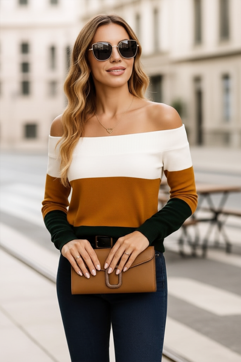 Дамска блуза ROVOLZA ORANGE - Блузи | Ivet.BG Дамска блуза ROVOLZA ORANGE, Цвят: оранжев, IVET.BG - Твоят онлайн бутик.