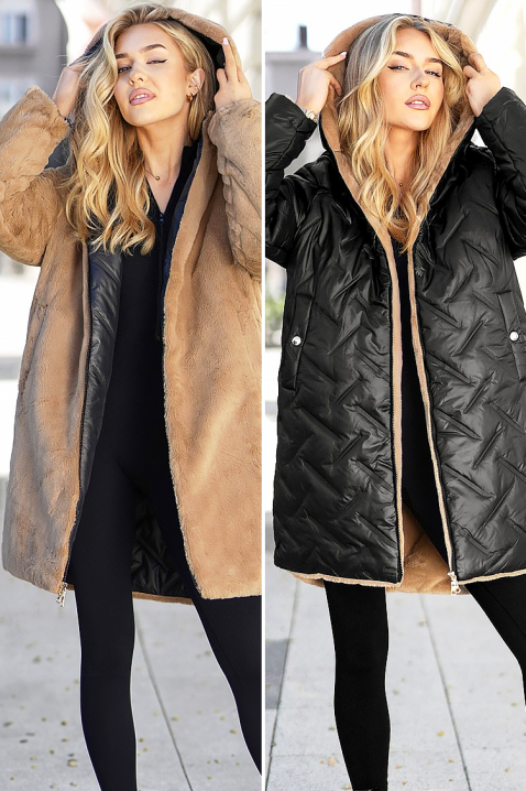 Двулицево яке VEXORDA, Цвят: черен, IVET.BG - Твоят онлайн бутик.