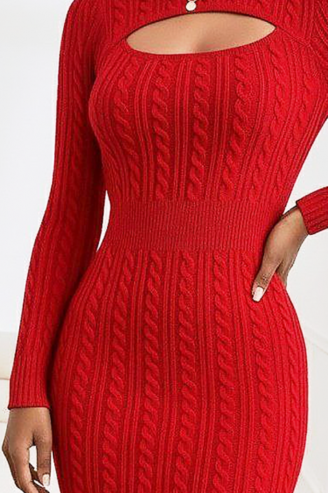 Рокля ENSIOLDA - Къси рокли | Ivet.BG Рокля ENSIOLDA, Цвят: червен, IVET.BG - Твоят онлайн бутик.