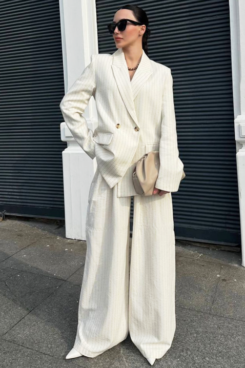 Комплект CHERDINA, Цвят: екрю, IVET.BG - Твоят онлайн бутик.