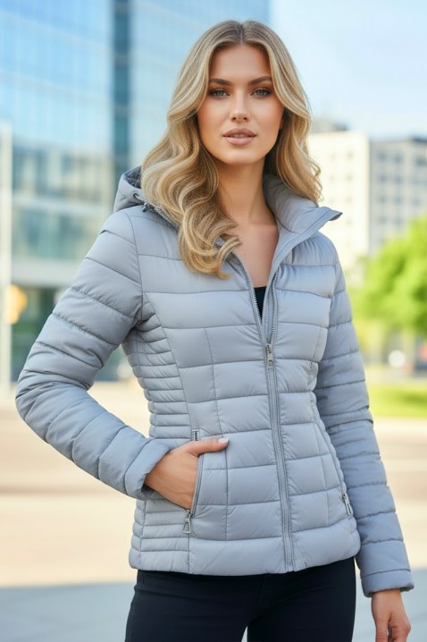 Яке DEFIONA GREY - Якета | Ivet.BG Яке DEFIONA GREY, Цвят: сив, IVET.BG - Твоят онлайн бутик.