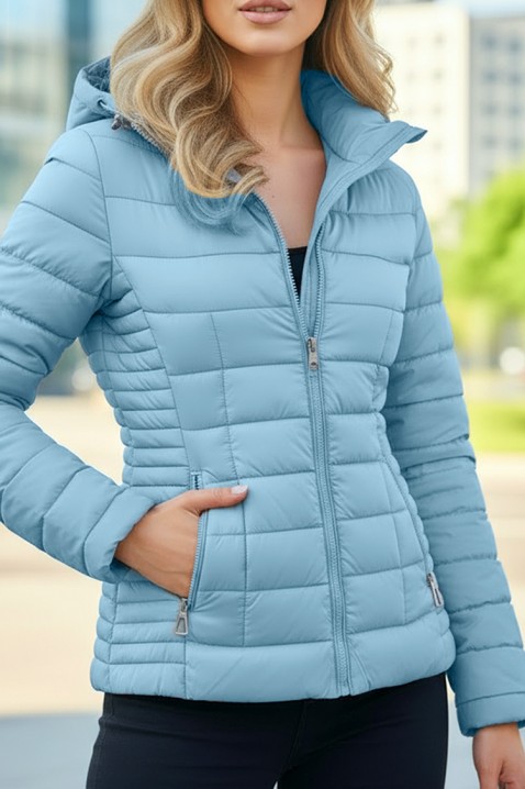 Яке DEFIONA SKY, Цвят: светлосин, IVET.BG - Твоят онлайн бутик.