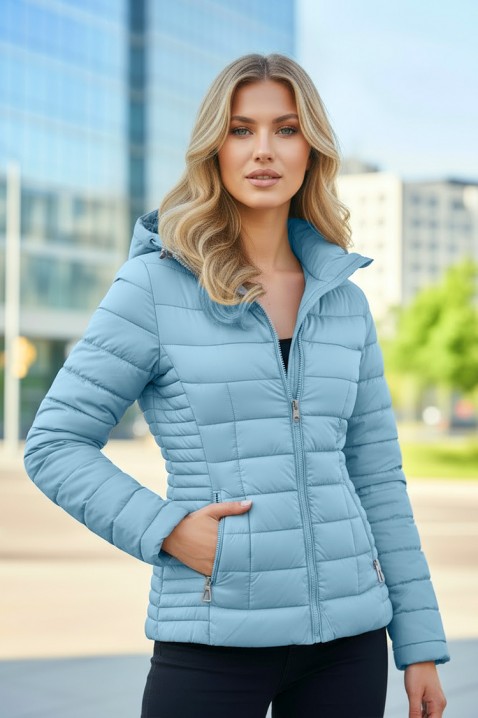 Яке DEFIONA SKY, Цвят: светлосин, IVET.BG - Твоят онлайн бутик.