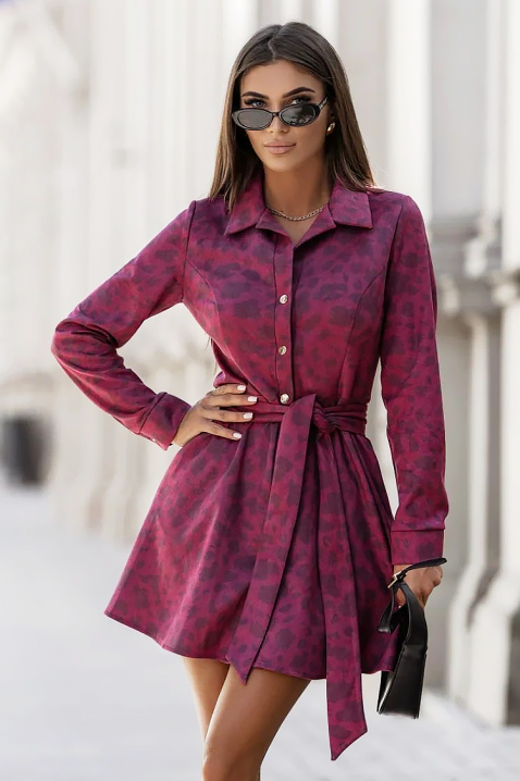 Рокля SAMARANA - Къси рокли | Ivet.BG Рокля SAMARANA, Цвят: лилав, IVET.BG - Твоят онлайн бутик.