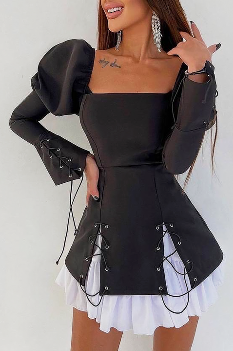 Рокля TREBINISA - Къси рокли | Ivet.BG Рокля TREBINISA, Цвят: черен, IVET.BG - Твоят онлайн бутик.