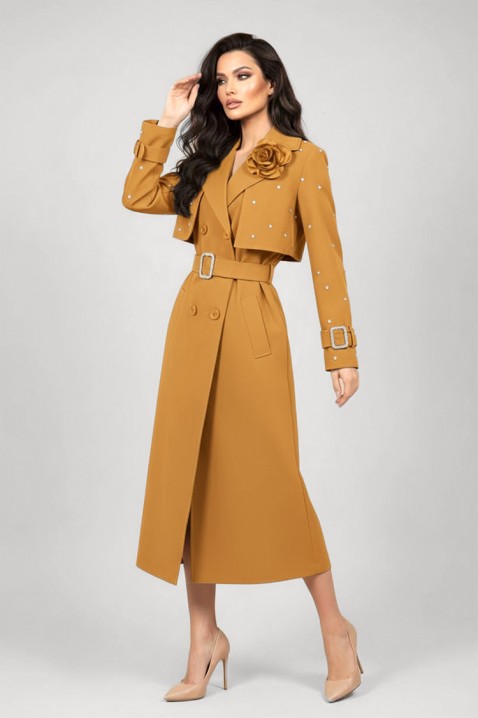 Тренчкот RODILDA BEIGE - Специална селекция  | Ivet.BG Тренчкот RODILDA BEIGE, Цвят: беж, IVET.BG - Твоят онлайн бутик.