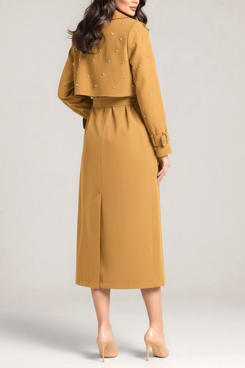 Тренчкот RODILDA BEIGE - Специална селекция  | Ivet.BG Тренчкот RODILDA BEIGE, Цвят: беж, IVET.BG - Твоят онлайн бутик.