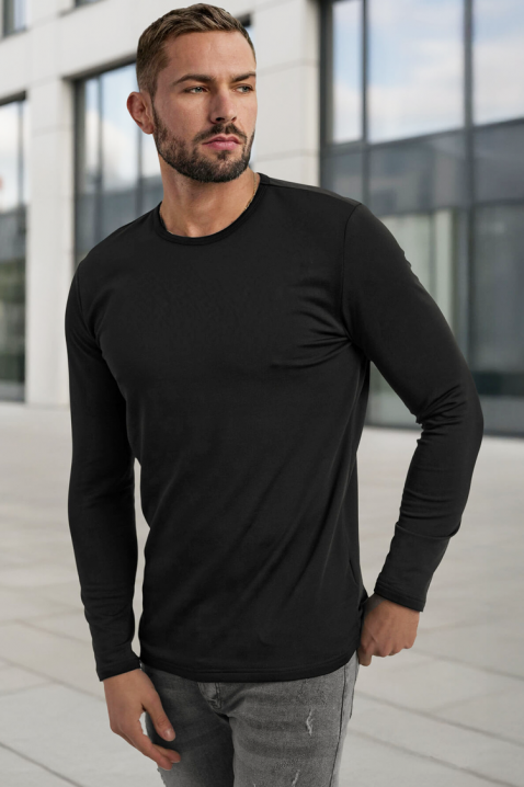 Мъжка блуза GLOMERZO BLACK - Блузи | Ivet.BG Мъжка блуза GLOMERZO BLACK, Цвят: черен, IVET.BG - Твоят онлайн бутик.