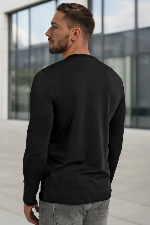 Мъжка блуза GLOMERZO BLACK - Блузи | Ivet.BG Мъжка блуза GLOMERZO BLACK, Цвят: черен, IVET.BG - Твоят онлайн бутик.