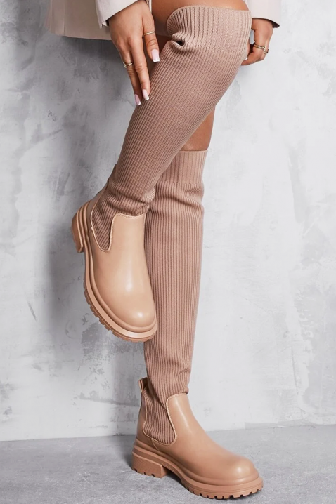 Ботуши AMORINDA, Цвят: беж, IVET.BG - Твоят онлайн бутик.