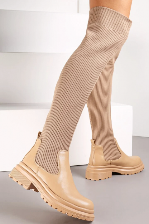 Ботуши AMORINDA, Цвят: беж, IVET.BG - Твоят онлайн бутик.