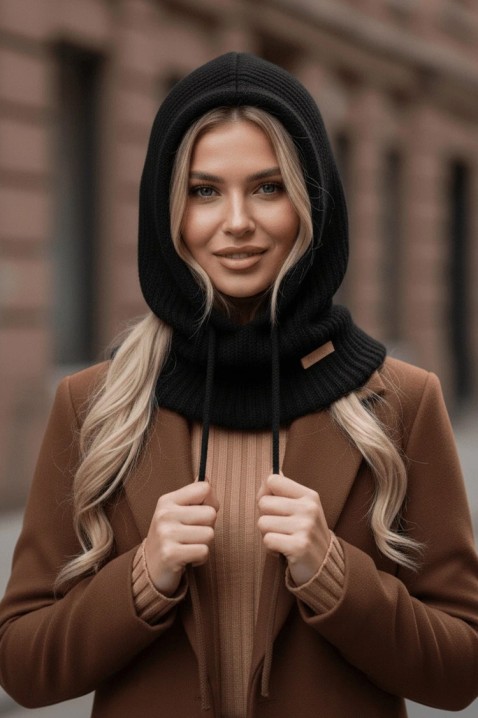 Шапка KAPILDA BLACK - Шапки | Ivet.BG Шапка KAPILDA BLACK, Цвят: черен, IVET.BG - Твоят онлайн бутик.