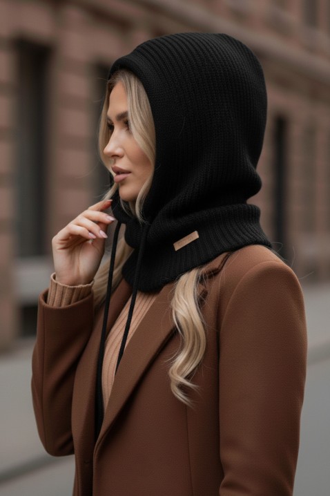 Шапка KAPILDA BLACK - Шапки | Ivet.BG Шапка KAPILDA BLACK, Цвят: черен, IVET.BG - Твоят онлайн бутик.