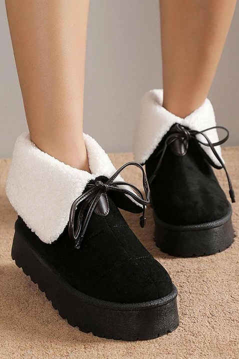 Дамски боти ABESINA, Цвят: черен, IVET.BG - Твоят онлайн бутик.