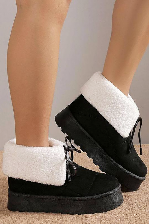 Дамски боти ABESINA, Цвят: черен, IVET.BG - Твоят онлайн бутик.