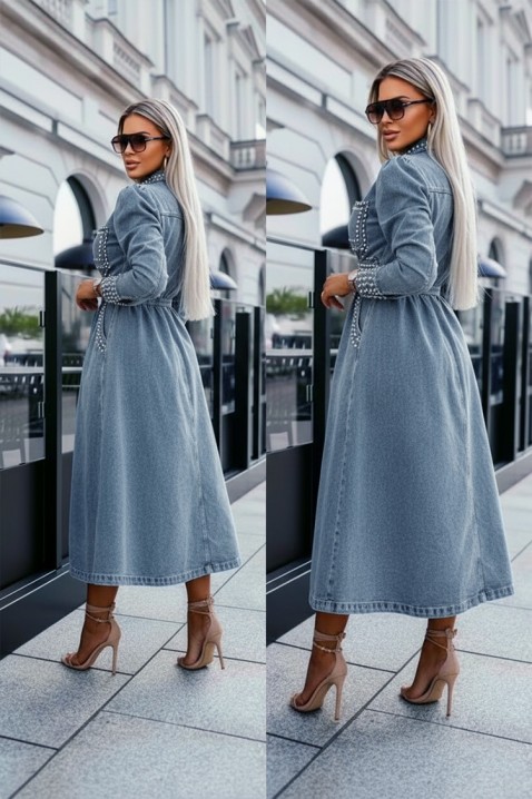 Рокля BRALVENZA, Цвят: син, IVET.BG - Твоят онлайн бутик.