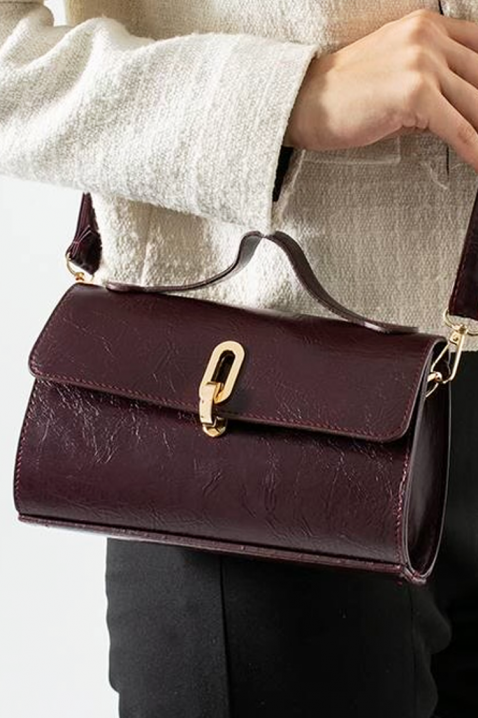 Дамска чанта ZLARENDA BORDO, Цвят: бордо, IVET.BG - Твоят онлайн бутик.