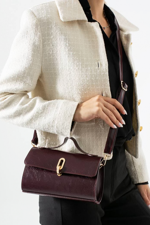 Дамска чанта ZLARENDA BORDO, Цвят: бордо, IVET.BG - Твоят онлайн бутик.