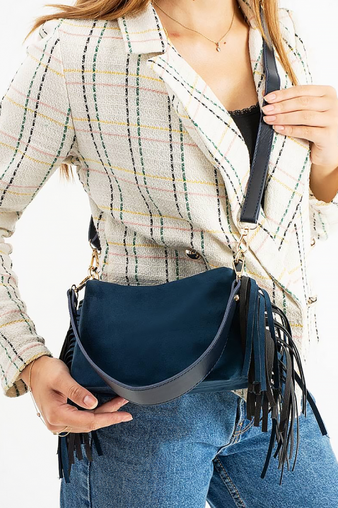 Дамска чанта ROLVENDA NAVY, Цвят: тъмносин, IVET.BG - Твоят онлайн бутик.