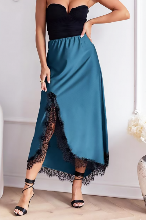 Пола DANTELDA PETROL, Цвят: петрол, IVET.BG - Твоят онлайн бутик.