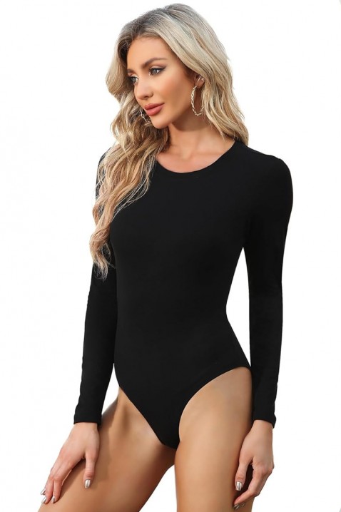 Боди - блуза BERIOSTA, Цвят: черен, IVET.BG - Твоят онлайн бутик.