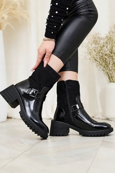 Дамски боти KALOSTA, Цвят: черен, IVET.BG - Твоят онлайн бутик.