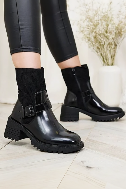 Дамски боти KALOSTA, Цвят: черен, IVET.BG - Твоят онлайн бутик.