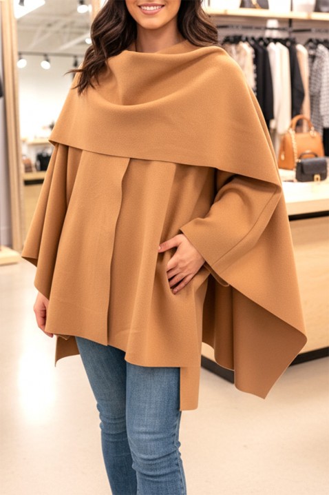 Палто POKRINZA CAMEL, Цвят: светлокафяв, IVET.BG - Твоят онлайн бутик.