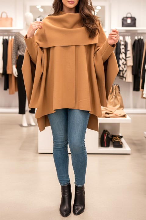 Палто POKRINZA CAMEL, Цвят: светлокафяв, IVET.BG - Твоят онлайн бутик.