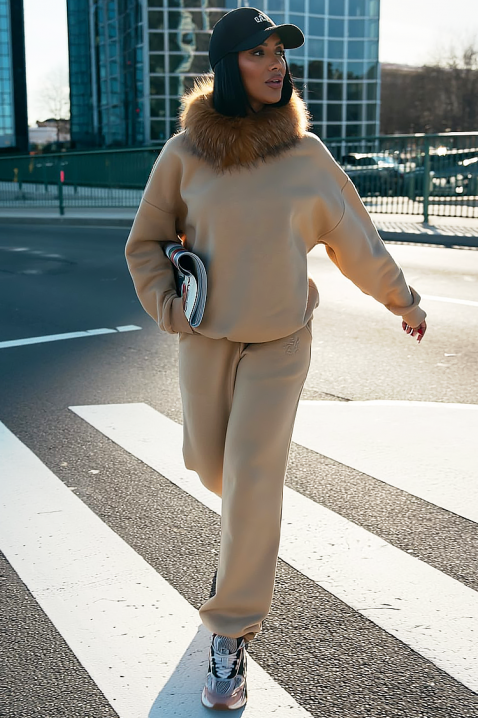 Комплект RODIPA BEIGE, Цвят: беж, IVET.BG - Твоят онлайн бутик.