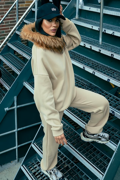 Комплект RODIPA BEIGE, Цвят: беж, IVET.BG - Твоят онлайн бутик.