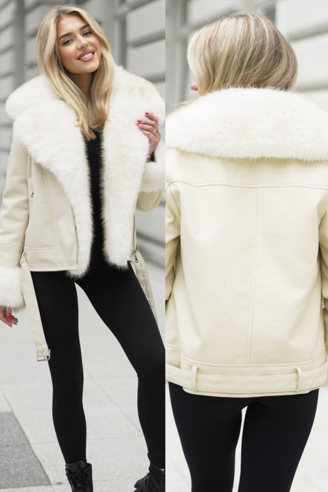 Яке DAROLSA ECRU, Цвят: екрю, IVET.BG - Твоят онлайн бутик.