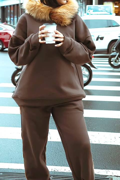 Комплект RODIPA BROWN, Цвят: кафяв, IVET.BG - Твоят онлайн бутик.