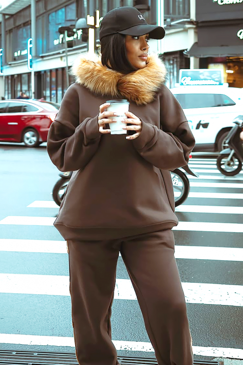 Комплект RODIPA BROWN, Цвят: кафяв, IVET.BG - Твоят онлайн бутик.