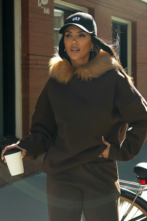 Комплект RODIPA BROWN, Цвят: кафяв, IVET.BG - Твоят онлайн бутик.