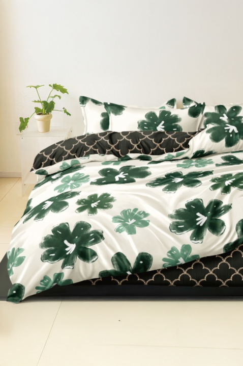 Спален комплект MIOXELY 200x220 cm памук - 4 части, Цвят: многоцветен, IVET.BG - Твоят онлайн бутик.