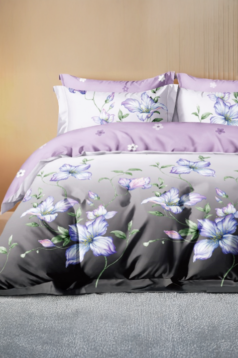 Спален комплект KLOMERFY 200x220 cm памук - 4 части, Цвят: многоцветен, IVET.BG - Твоят онлайн бутик.