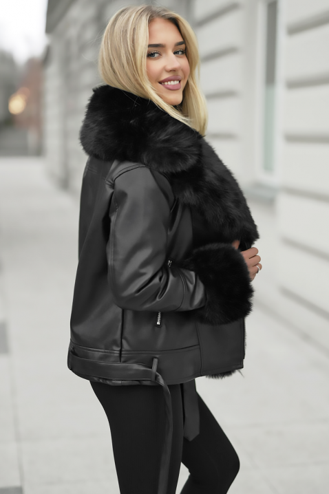 Яке DAROLSA BLACK, Цвят: черен, IVET.BG - Твоят онлайн бутик.