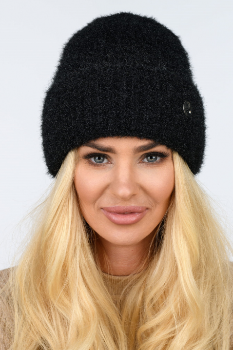 Шапка LANDINZA BLACK, Цвят: черен, IVET.BG - Твоят онлайн бутик.