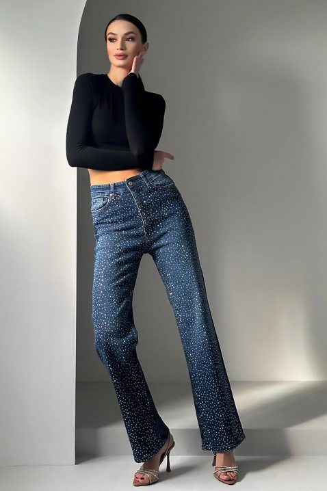 Дънки SEFIRENA BLUE, Цвят: син, IVET.BG - Твоят онлайн бутик.