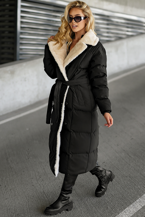 Яке POLZINTA, Цвят: черен, IVET.BG - Твоят онлайн бутик.