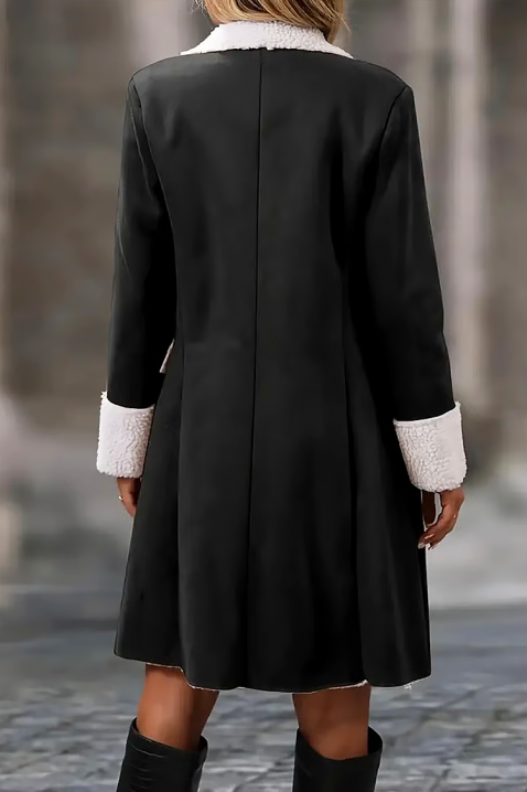 Палто MARSETA BLACK, Цвят: черен, IVET.BG - Твоят онлайн бутик.