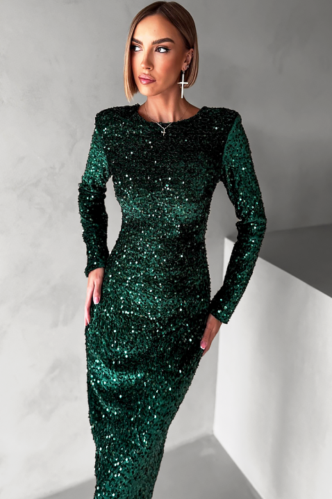 Рокля JOLINZA GREEN, Цвят: зелен, IVET.BG - Твоят онлайн бутик.